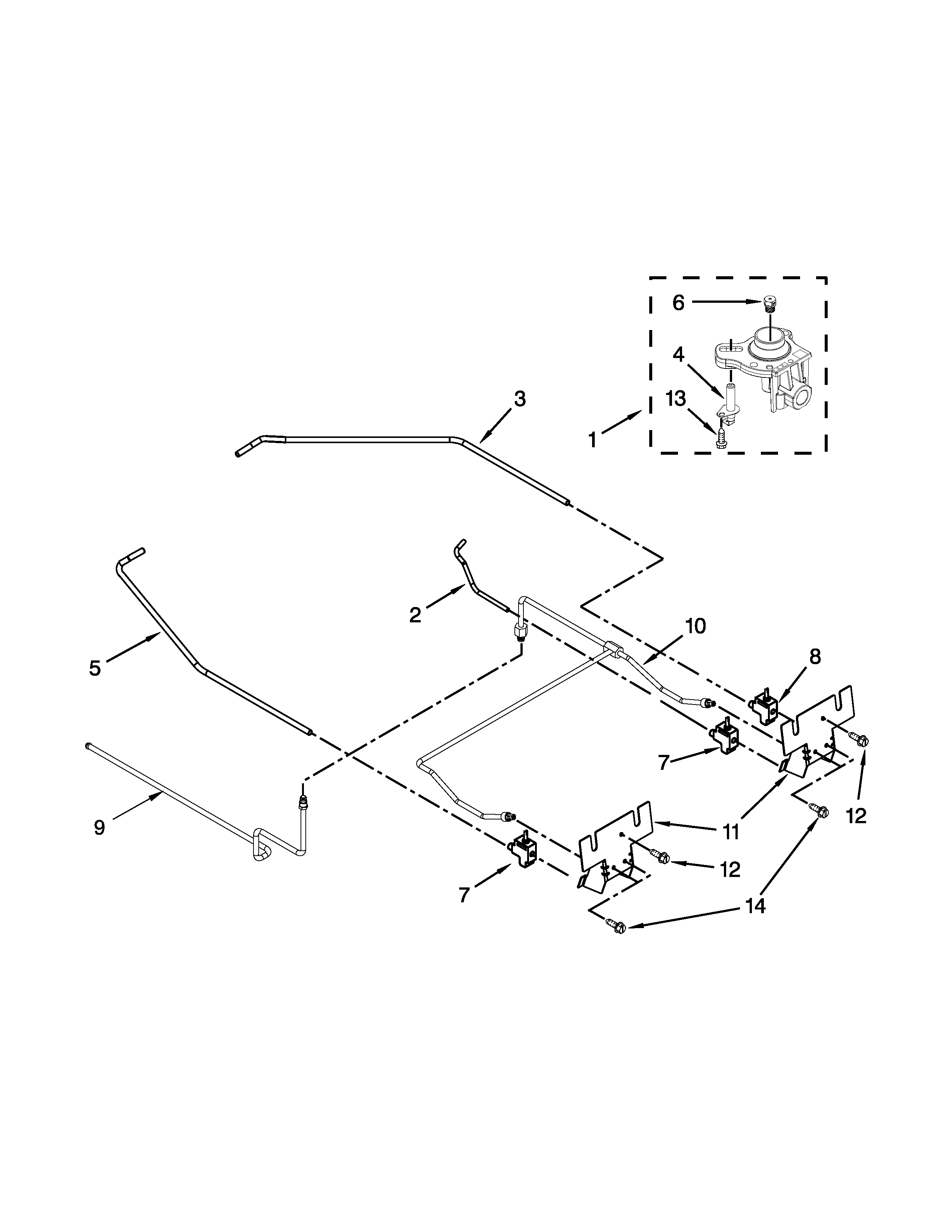 KitchenAid KGSS907SBL02 cooktop burner parts diagram