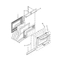 KitchenAid KGSS907SWH02 door parts diagram