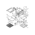 KitchenAid KGSS907SWH02 internal oven parts diagram