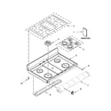 Maytag MGT8720DE05 cooktop parts diagram