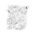 Whirlpool 7MWED90HEFW0 bulkhead parts diagram