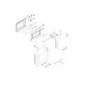 Whirlpool WGG555S0BS06 lower door parts diagram