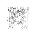 Whirlpool 7MWGD8500EC2 bulkhead parts diagram
