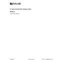 Jenn-Air JJW2727DS01 cover sheet diagram