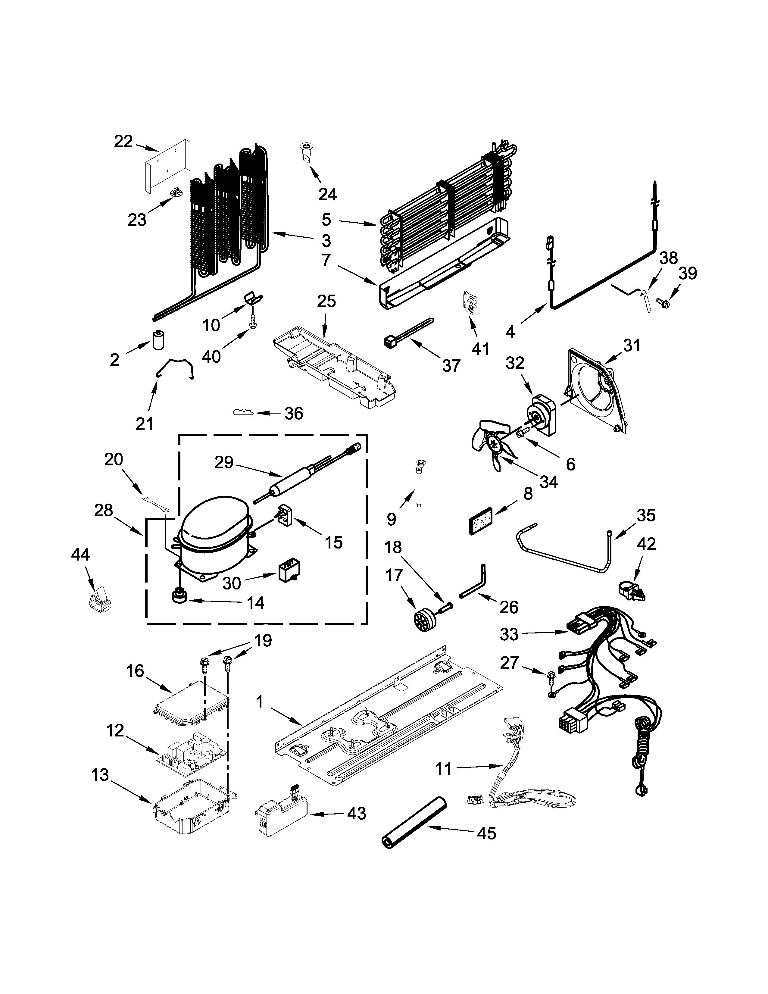 Ikea IX5BBEXDS00 unit parts diagram