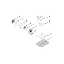 Maytag YMET8720DH03 internal oven parts diagram