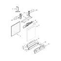 Maytag MDB8959SFH0 door and panel parts diagram