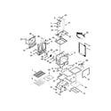 Whirlpool WEG730H0DW0 chassis parts diagram