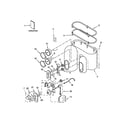 KitchenAid KES2102ER0 upper housing and control parts diagram