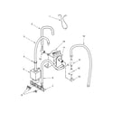 KitchenAid 5KES2102BMS0 pump assembly parts diagram