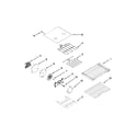 KitchenAid KFED500ESS02 internal oven parts diagram