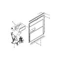 Whirlpool WDT920SADE0 inner door parts diagram