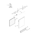 Amana ADB1300AFS1 door and panel parts diagram