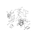 Whirlpool WGG755S0BH07 chassis parts diagram
