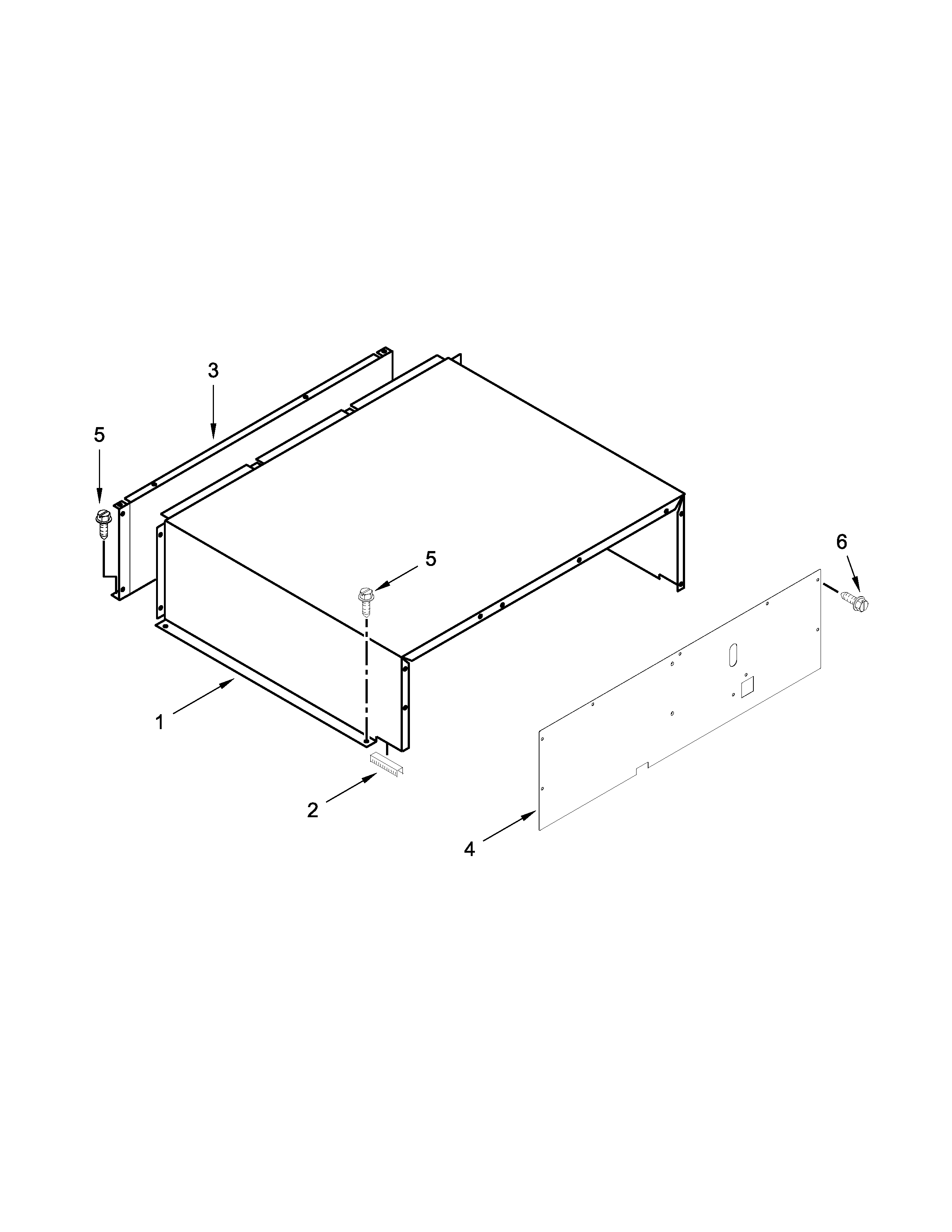 Jenn-Air JB36NXFXLE00 top grille and unit cover parts diagram