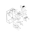 KitchenAid KBFN402EPA00 refrigerator liner parts diagram