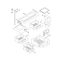 KitchenAid KBFN402EPA00 shelf parts diagram