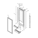 KitchenAid KBFN402EPA00 refrigerator door parts diagram