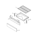 Amana AGR5630BDS2 drawer and broiler parts diagram