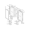 Jenn-Air JFC2290VTB5 refrigerator door parts diagram
