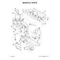 Maytag MGT8820DS06 manifold parts diagram