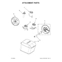 KitchenAid KFP1133ER0 attachment parts diagram