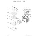 Maytag MEW9630FZ01 internal oven parts diagram