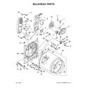 Whirlpool 7MWGD2150EN1 bulkhead parts diagram