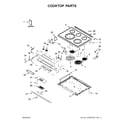 KitchenAid KSEG700ESS1 cooktop parts diagram