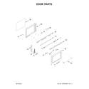 KitchenAid YKFES530ESS1 door parts diagram