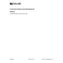 Jenn-Air JFX2897DRP00 cover sheet diagram