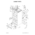 Jenn-Air JFX2897DRP00 cabinet parts diagram