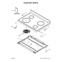 Amana YAER6303MFS0 cooktop parts diagram