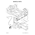 Maytag MGR8700DB3 manifold parts diagram