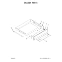 Maytag MGR8700DB3 drawer parts diagram
