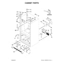 Maytag MFI2269FRW00 cabinet parts diagram