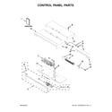 Maytag MEW9530FB00 control panel parts diagram