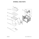Maytag MEW9530FB00 internal oven parts diagram