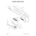Maytag MEW9627FB00 control panel parts diagram