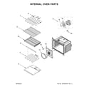 Maytag MEW9627FB00 internal oven parts diagram