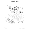 Amana AGR4230BAB1 cooktop parts diagram