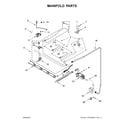 Amana AGR4230BAB1 manifold parts diagram