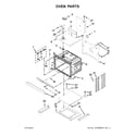 Whirlpool WOC95EC0AB04 oven parts diagram
