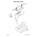 KitchenAid KDFE204ESS3 door panel parts diagram
