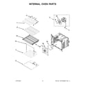 Maytag MEW9527FB01 internal oven parts diagram