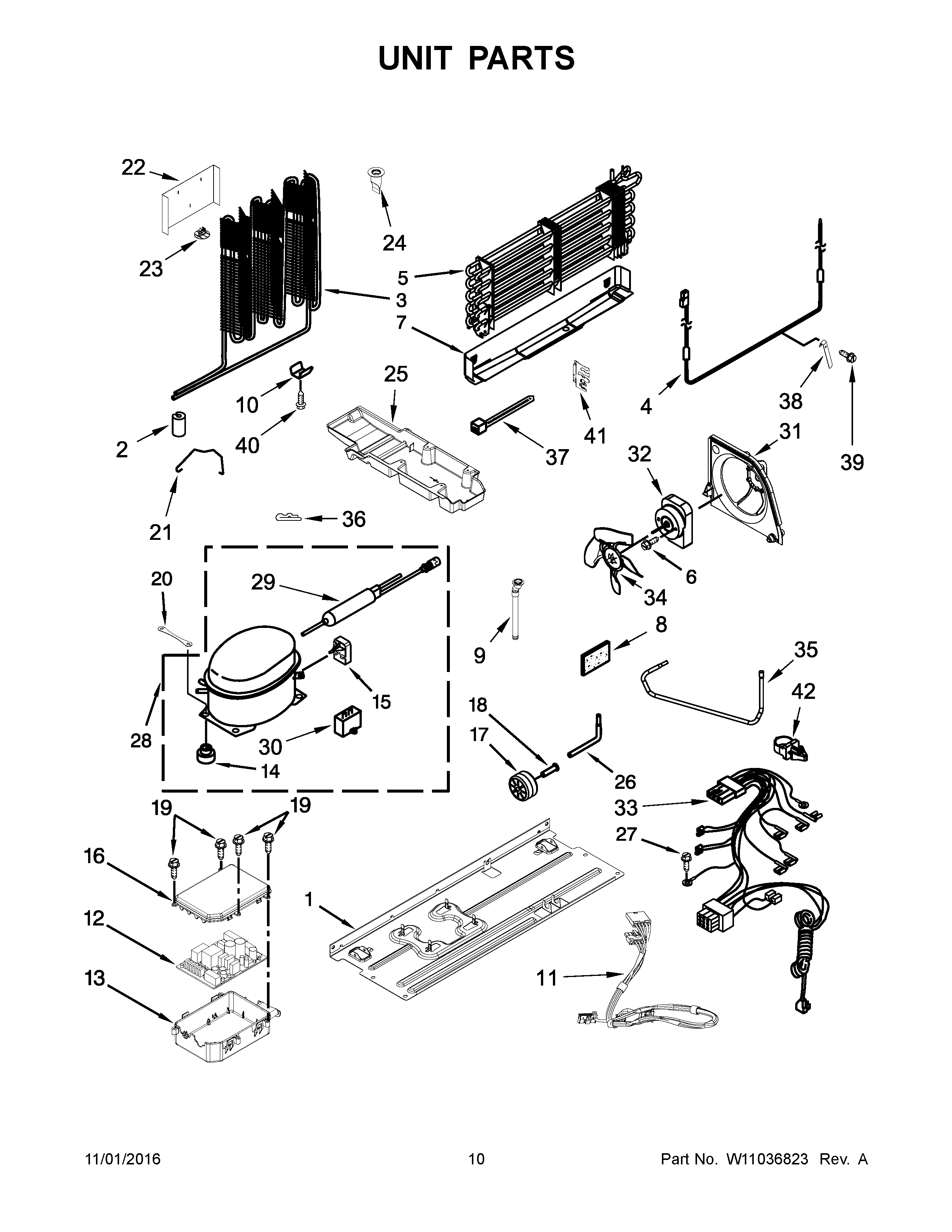 Maytag MFF2055FRW00 unit parts diagram