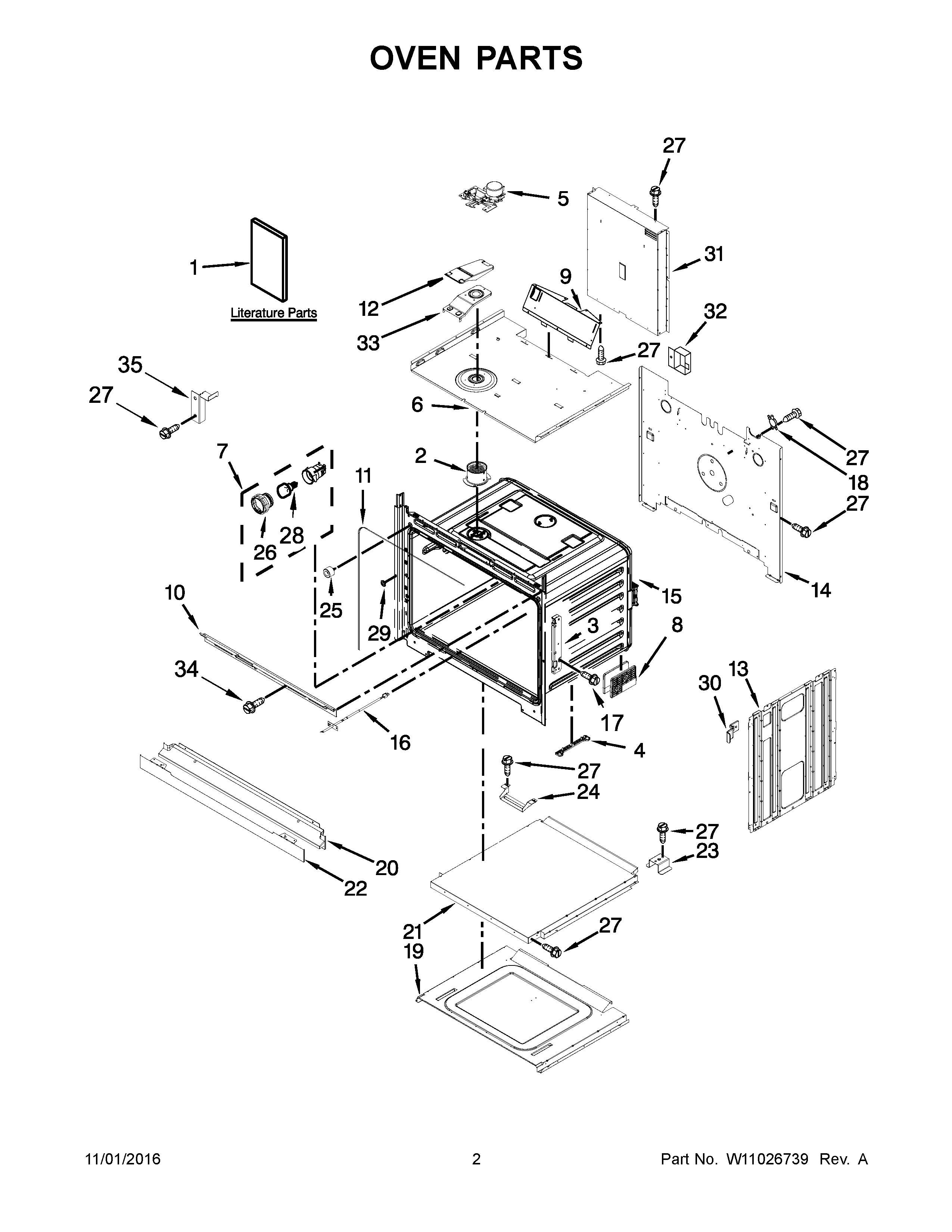 Ikea IBS550DS02 oven parts diagram