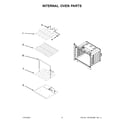 Whirlpool WOS51EC0AS04 internal oven parts diagram