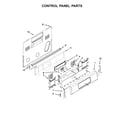 KitchenAid KERS306BSS1 control panel parts diagram