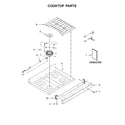 Maytag MGR8650FZ0 cooktop parts diagram